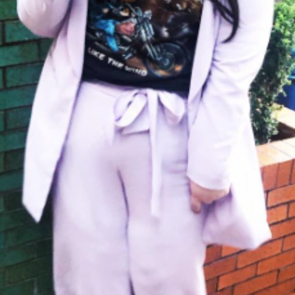 Eloquii Long Essential blazer in lilac lavender Size 18 - Picture 2 of 2